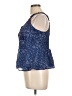 Torrid Blue Sleeveless Blouse Size Lg Plus (0) - photo 5