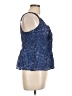 Torrid Blue Sleeveless Blouse Size Lg Plus (0) - photo 4