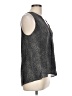 Joie Gray Sleeveless Blouse Size L - photo 4
