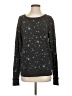 Joie 100% Cotton Stars Gray Pullover Sweater Size XS - photo 1