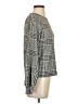 JAQUELINE de YONG Gray Long Sleeve Top Size XS - photo 4