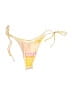 Shein Checkered-gingham Yellow Swimsuit Bottoms Size S - photo 2