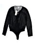 BCBGeneration 100% Polyester Black Bodysuit Size S - photo 1