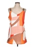 Unbranded 100% Polyester Orange Sleeveless Blouse Size L - photo 1