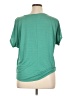 Apt. 9 Green Short Sleeve Top Size XL - photo 2