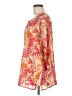 Dolma 100% Polyester Orange 3/4 Sleeve Blouse Size M (estimated) - photo 5