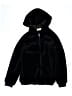 Junior Gaultier Solid Black Zip Up Hoodie Size 16 - photo 1