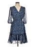 Just... Taylor 100% Polyester Blue Cocktail Dress Size 6 - photo 1