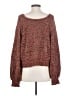 Free People Tweed Brown Pullover Sweater Size S - photo 2