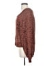 Free People Tweed Brown Pullover Sweater Size S - photo 5