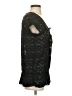 Velvet Black Short Sleeve Blouse Size XXS (estimated) - photo 4