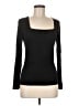 MANGOPOP Collection Black Long Sleeve Top Size M - photo 1