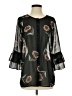 CAbi 100% Polyester Black 3/4 Sleeve Blouse Size S - photo 1