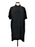 Athleta 100% Silk Black Short Sleeve Polo Size S - photo 1