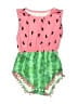 Unbranded Green Short Sleeve Outfit Size 110 cm / US 5-6 - photo 1