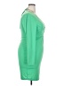 rue21 Solid Green Cocktail Dress Size 2X - photo 4
