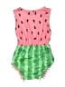 Unbranded Green Short Sleeve Outfit Size 110 cm / US 5-6 - photo 2