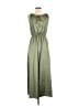Shein 100% Polyester Green Casual Dress Size 6 - photo 2