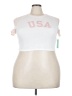 ABound White Sleeveless T-Shirt Size 3X - photo 1