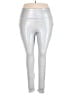 Fabletics Metallic Silver Active Pants Size 3X (estimated) - photo 1