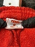 Terry 100% Cotton Hearts Red Shorts Size S - photo 3