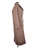 Elie Tahari Brown Wool Coat Size M - photo 4