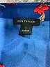 Ann Taylor 100% Polyester Blue 3/4 Sleeve Blouse Size L - photo 7