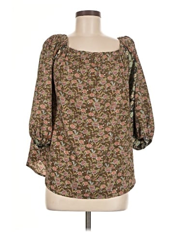 One September 3/4 Sleeve Blouse (view 1)