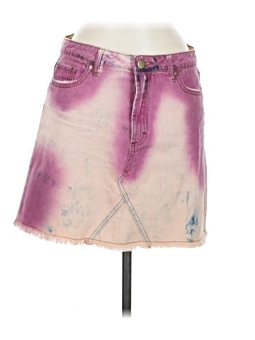 Easel Denim Skirt (view 1)
