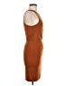 Cider Solid Brown Cocktail Dress Size M - photo 4