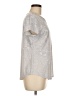 Simply Vera Vera Wang Silver Short Sleeve Top Size M (petite) - photo 4