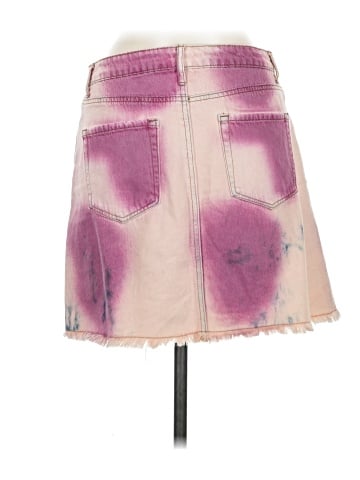 Easel Denim Skirt (view 2)