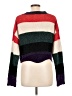LUV LANE Color Block Purple Pullover Sweater Size L - photo 2