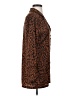 Free People 100% Polyester Animal Print Brown Kimono Size 0 - photo 4