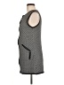 Sophie Max Houndstooth Gray Casual Dress Size M - photo 5