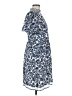 MICHAEL Michael Kors 100% Polyester Paisley Blue Casual Dress Size 8 - photo 4