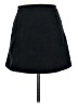 Express Solid Black Casual Skirt Size 00 - photo 2