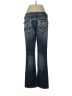 Vigoss Stars Silver Blue Jeans Size 7 - 8 - photo 2