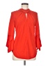 Victoria Beckham 100% Silk Red Blouse Size 8 - photo 1