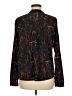 Maison Scotch 100% Polyester Print Black Long Sleeve Blouse Size Med (2) - photo 2