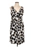 Evan Picone Print Gray Cocktail Dress Size 12 - photo 1