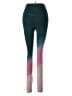 Wildfox Color Block Teal Casual Pants Size Sm (1 or S) - photo 2