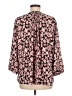 NYDJ 100% Polyester Floral Pink 3/4 Sleeve Blouse Size M - photo 2