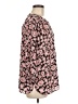 NYDJ 100% Polyester Floral Pink 3/4 Sleeve Blouse Size M - photo 4