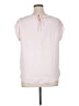 LC Lauren Conrad Pink Short Sleeve Blouse Size XL - photo 2