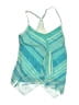 Beach House Teal Blue Swimsuit Top Size 12 - photo 1