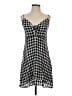 Rails Checkered-gingham Black Casual Dress Size XS - photo 1