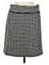Apostrophe Houndstooth Black Casual Skirt Size 6 - photo 1