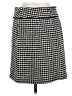 Apostrophe Houndstooth Black Casual Skirt Size 6 - photo 2