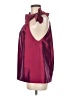 La Roque Burgundy Sleeveless Top Size 8 - photo 5